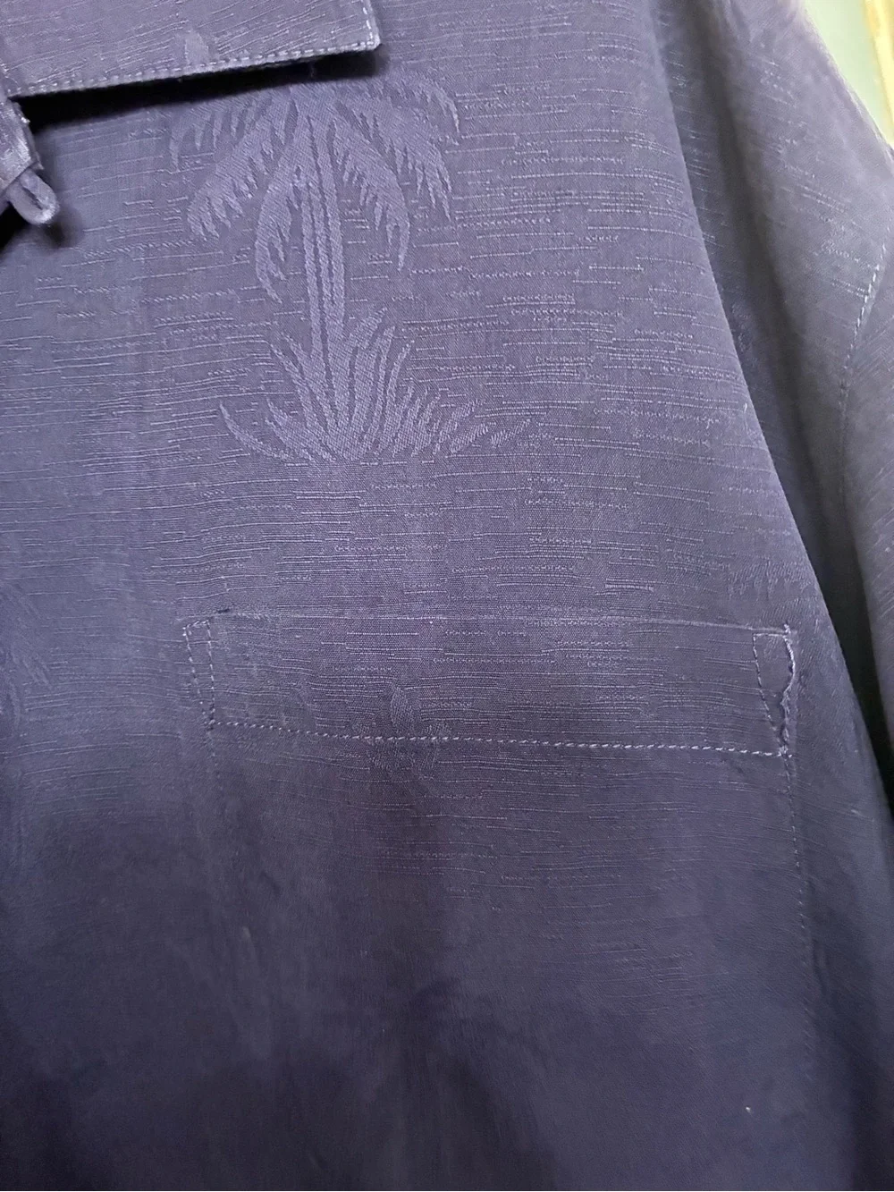 Tommy Bahama Deep Purple Short-Sleeve Camp Shirt
